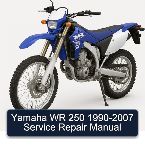 Yamaha WR 250 1990-2007 Manual de servicio y reparación