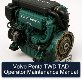 Volvo Penta TWD TAD Operator Maintenance Manual