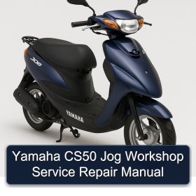 Yamaha CS50 Jog Workshop Service Repair Manual