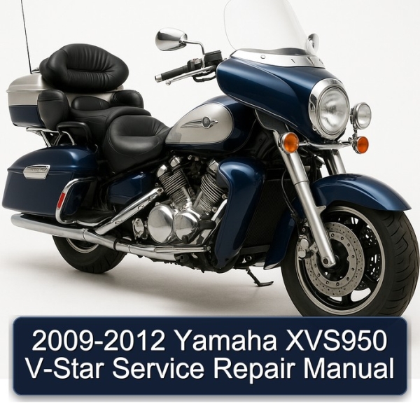 2009-2012 Yamaha XVS950 V-Star Service Repair Manual