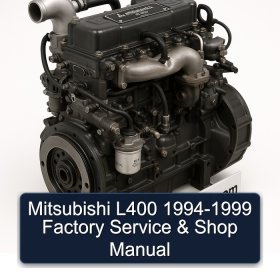 Mitsubishi L400 1994-1999 Factory Service & Shop Manual