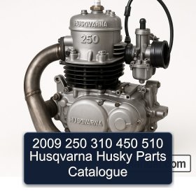 2009 250 310 450 510 Husqvarna Husky Parts Catalogue