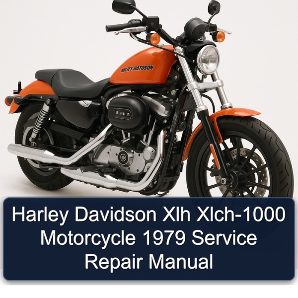 Harley Davidson Xlh Xlch-1000 Motorcycle 1979 Service Repair Manual