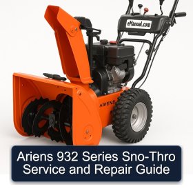 Ariens 932 Series Sno-Thro Service and Repair Guide