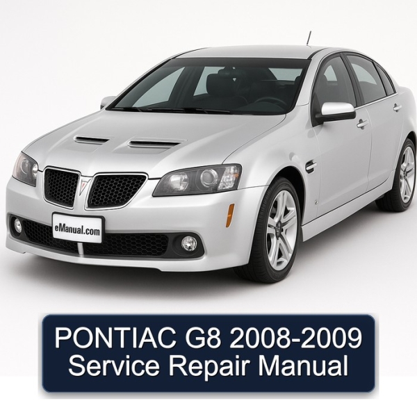 PONTIAC G8 2008-2009 Service Repair Manual