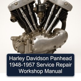 Harley Davidson Panhead 1948-1957 Service Repair Workshop Manual