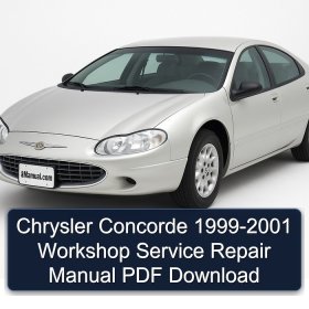 Chrysler Concorde 1999-2001 Workshop Service Repair Manual PDF Download