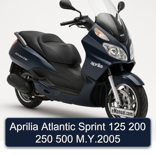 Aprilia Atlantic Sprint 125 200 250 500 M.Y.2005