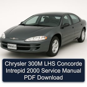 Chrysler 300M LHS Concorde Intrepid 2000 Service Manual PDF Download