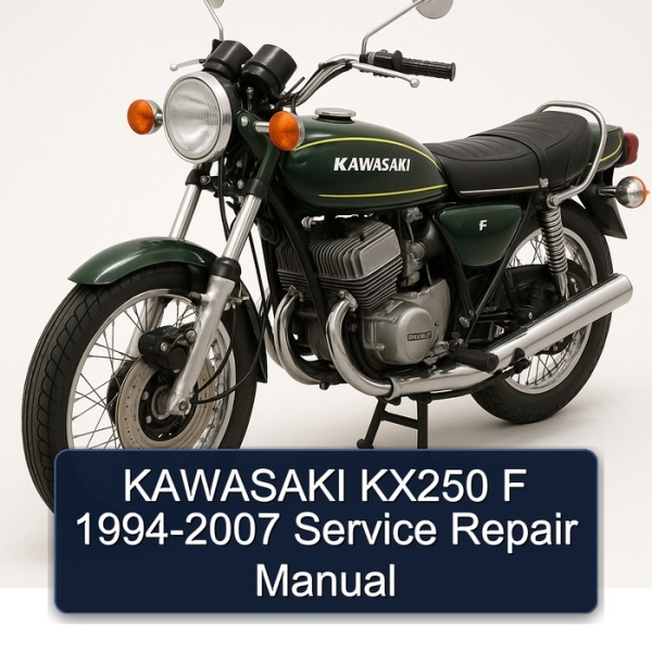 KAWASAKI KX250 F 1994-2007 Service Repair Manual