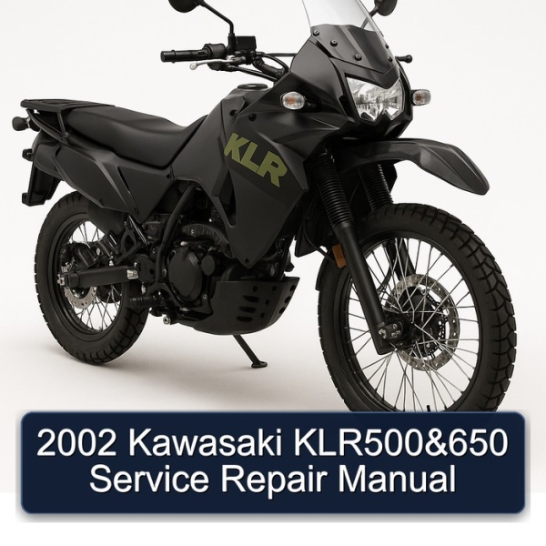 2002 Kawasaki KLR500&650 Service Repair Manual