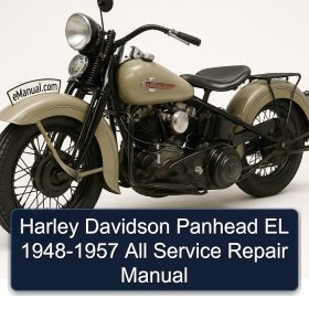 Harley Davidson Panhead EL 1948-1957 All Service Repair Manual