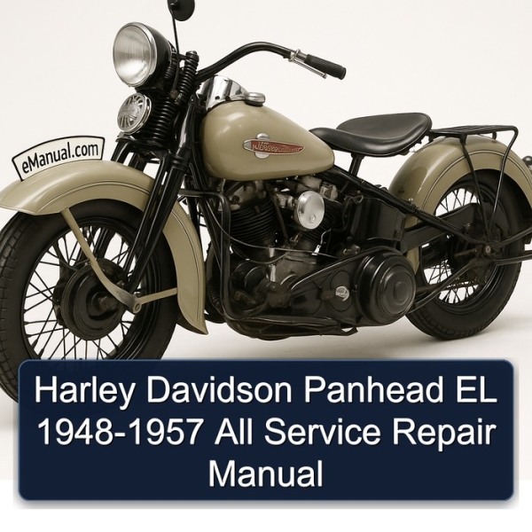 Harley Davidson Panhead EL 1948-1957 All Service Repair Manual