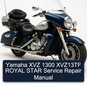 Yamaha XVZ 1300 XVZ13TF ROYAL STAR Service Repair Manual