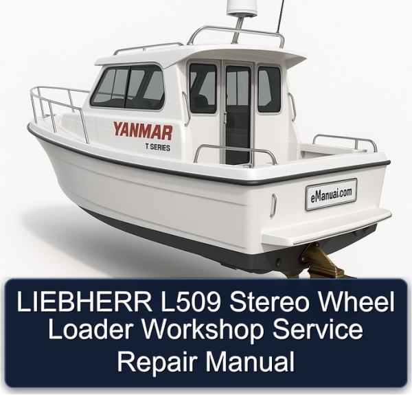 LIEBHERR L509 Stereo Wheel Loader Workshop Service Repair Manual