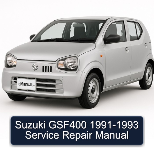 Suzuki GSF400 1991-1993 Service Repair Manual