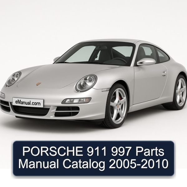 PORSCHE 911 997 Parts Manual Catalog 2005-2010