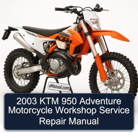 2003 KTM 950 Adventure Motorcycle Workshop Service Repair Manual