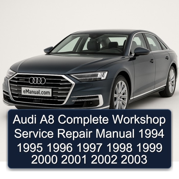Audi A8 Complete Workshop Service Repair Manual 1994 1995 1996 1997 1998 1999 2000 2001 2002 2003