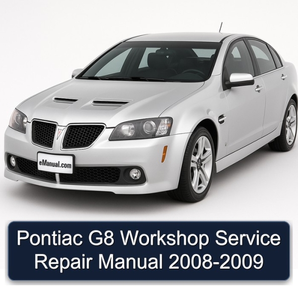 Pontiac G8 Workshop Service Repair Manual 2008-2009