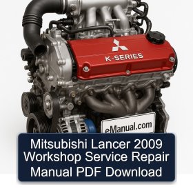 Mitsubishi Lancer 2009 Workshop Service Repair Manual PDF Download