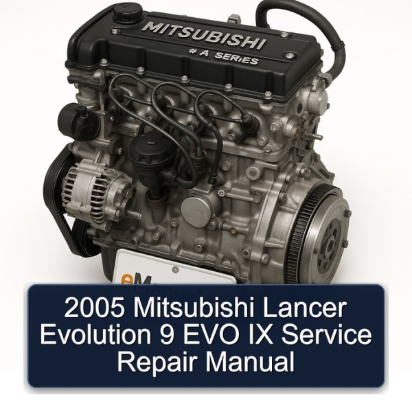 2005 Mitsubishi Lancer Evolution 9 EVO IX Service Repair Manual