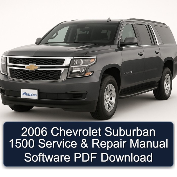 2006 Chevrolet Suburban 1500 Service & Repair Manual Software PDF Download
