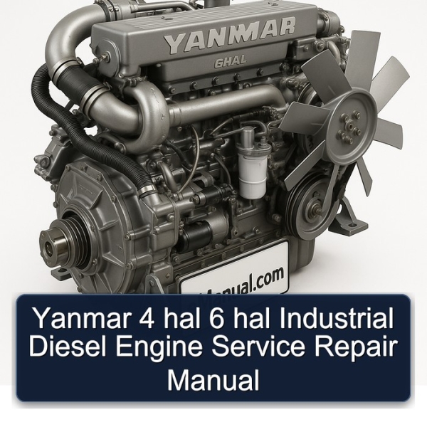 Yanmar 4 hal 6 hal Industrial Diesel Engine Service Repair Manual