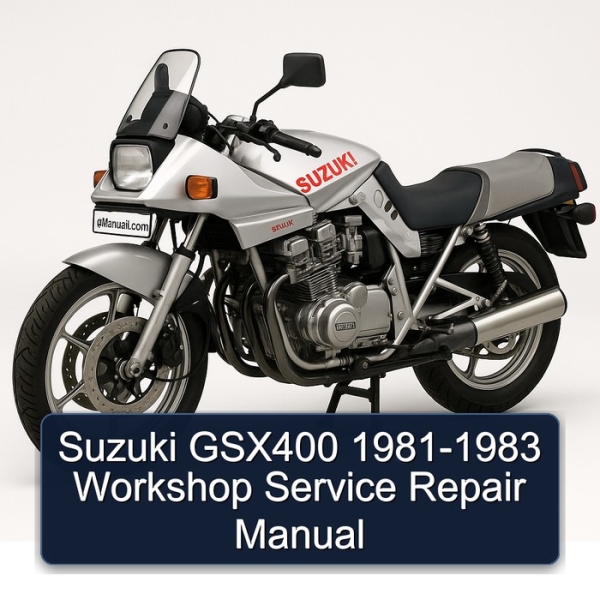 Suzuki GSX400 1981-1983 Workshop Service Repair Manual