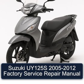 Suzuki UY125S 2005-2012 Factory Service Repair Manual