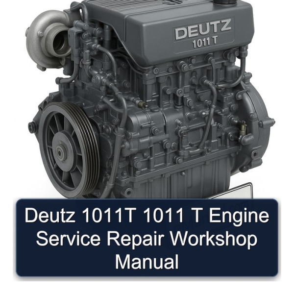 Deutz 1011T 1011 T Engine Service Repair Workshop Manual