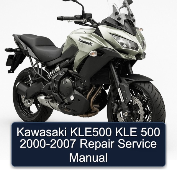 Kawasaki KLE500 KLE 500 2000-2007 Repair Service Manual
