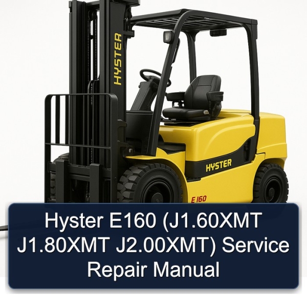 Hyster E160 (J1.60XMT J1.80XMT J2.00XMT) Service Repair Manual