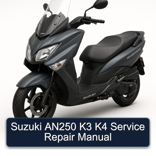 Suzuki AN250 K3 K4 Service Repair Manual