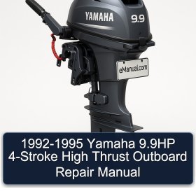 1992-1995 Yamaha 9.9HP 4-Stroke High Thrust Outboard Repair Manual