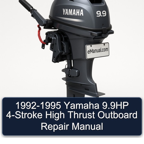 1992-1995 Yamaha 9.9HP 4-Stroke High Thrust Outboard Repair Manual