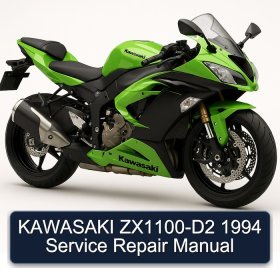 KAWASAKI ZX1100-D2 1994 Service Repair Manual