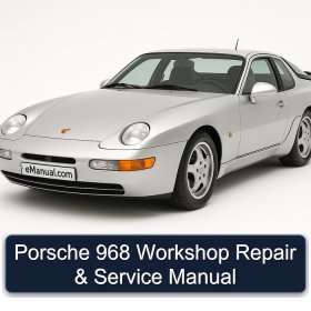 Porsche 968 Workshop Repair & Service Manual