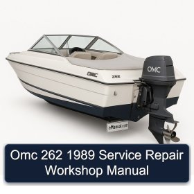 Omc 262 1989 Service Repair Workshop Manual