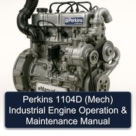 Perkins 1104D (Mech) Industrial Engine Operation & Maintenance Manual