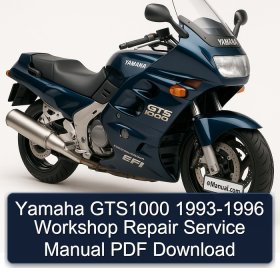 Yamaha GTS1000 1993-1996 Workshop Repair Service Manual PDF Download