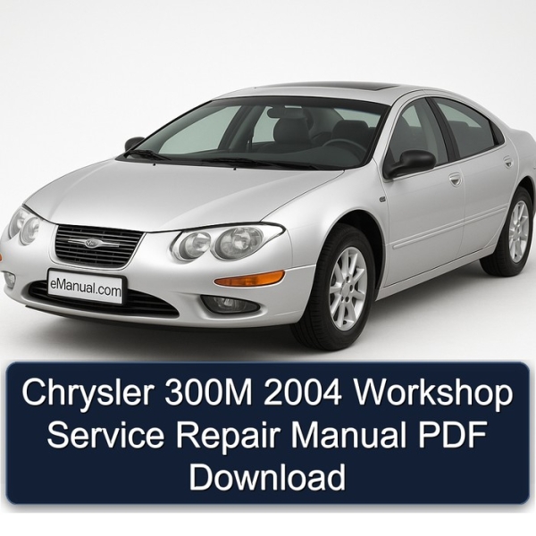 Chrysler 300M 2004 Workshop Service Repair Manual PDF Download