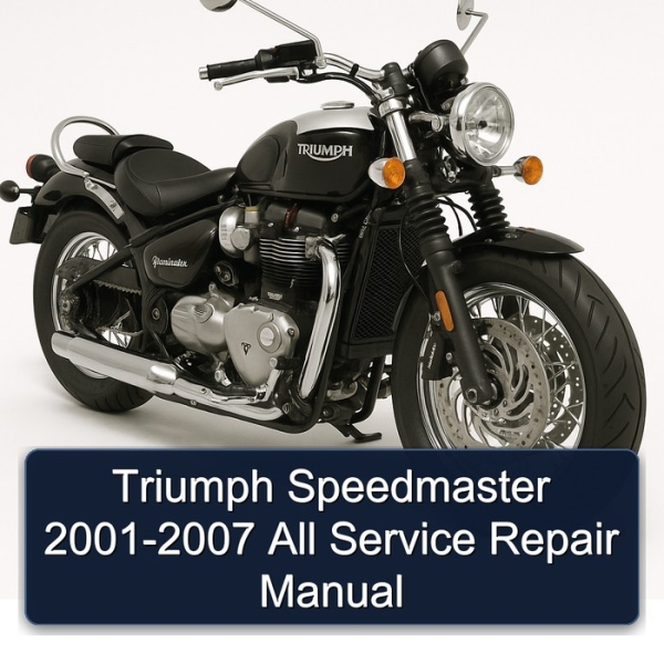 Triumph Speedmaster 2001-2007 All Service Repair Manual