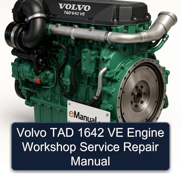Volvo TAD 1642 VE Engine Workshop Service Repair Manual