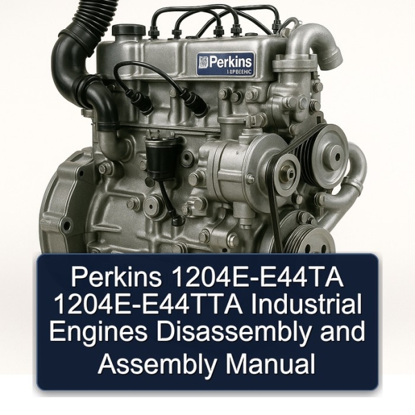Perkins 1204E-E44TA 1204E-E44TTA Industrial Engines Disassembly and Assembly Manual