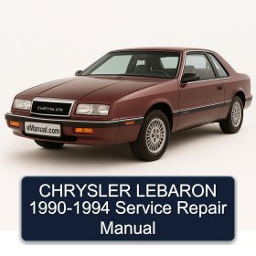 CHRYSLER LEBARON 1990-1994 Service Repair Manual