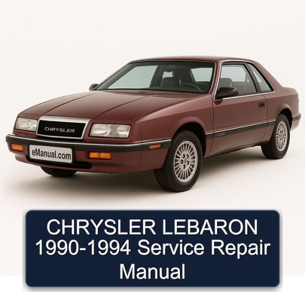 CHRYSLER LEBARON 1990-1994 Service Repair Manual