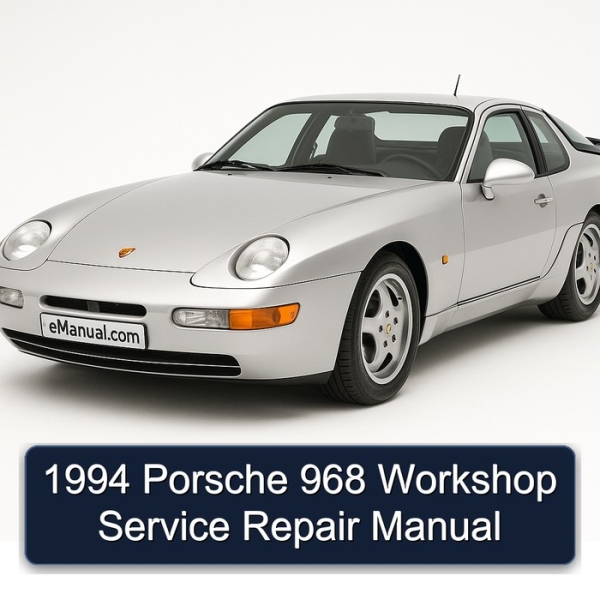 1994 Porsche 968 Workshop Service Repair Manual