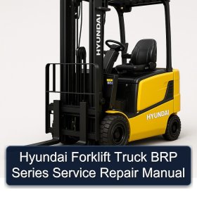 Hyundai Forklift Truck BRP Series Service Repair Manual