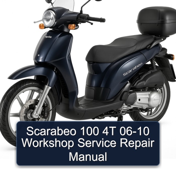 Scarabeo 100 4T 06-10 Workshop Service Repair Manual